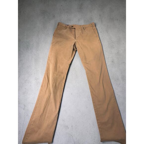 Peter Millar Other - Peter Millar Collection Mens Chino Pants 36 Khaki Stretch Flat Front Casual